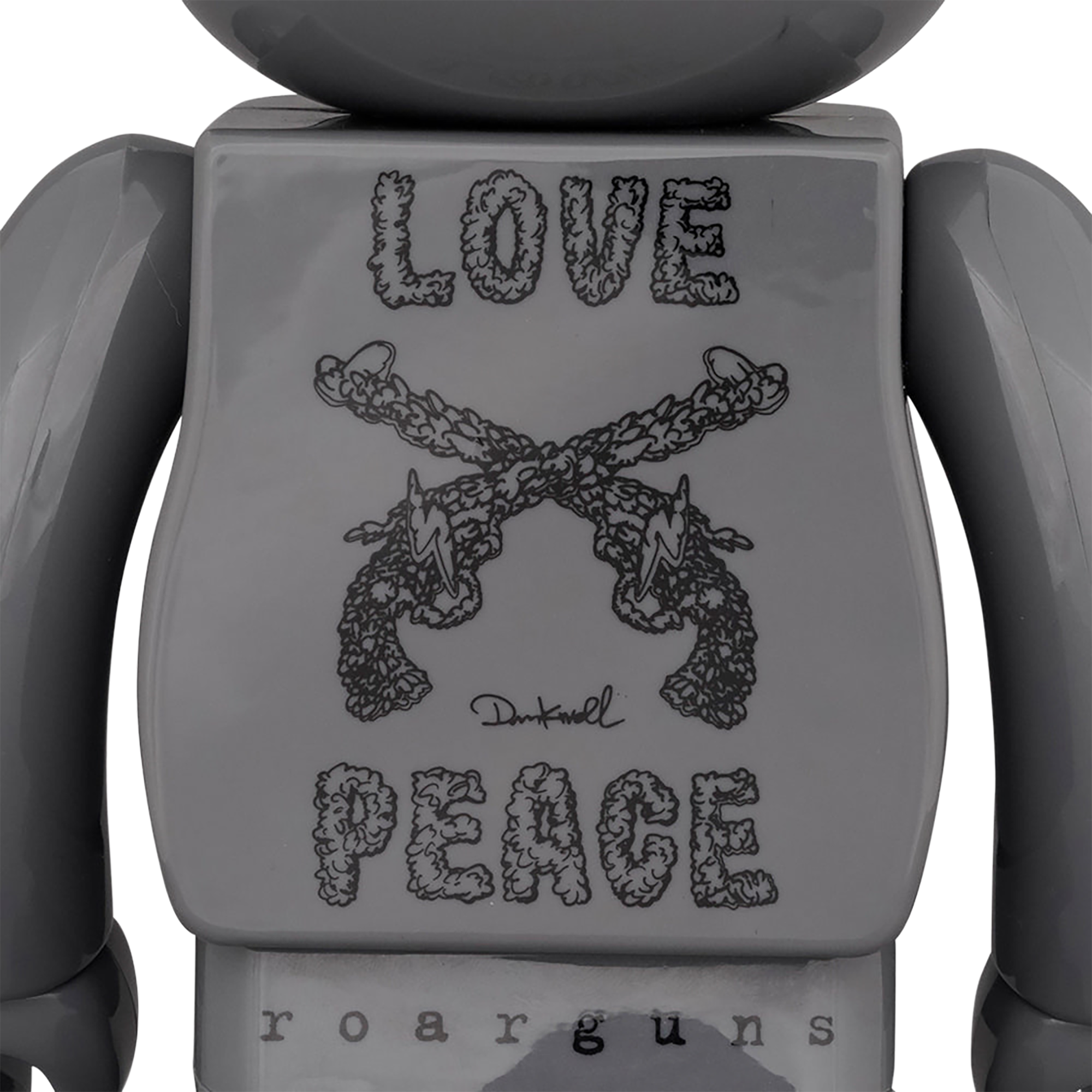 BE@RBRICK roarguns 20 周年纪念 100% 和 400%