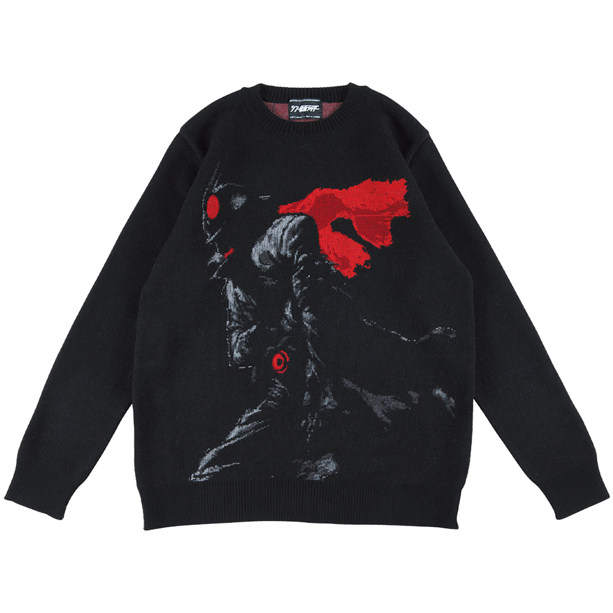 MLE "シン・仮面ライダー" KNIT GANG COUNCIL CREWNECK SWEATER《2023年6月発売・発送予定 受注期間は4月10日まで》