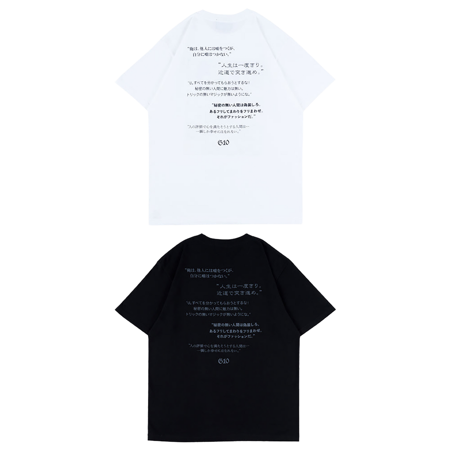 MLE G10 「Quotes」 TEE
