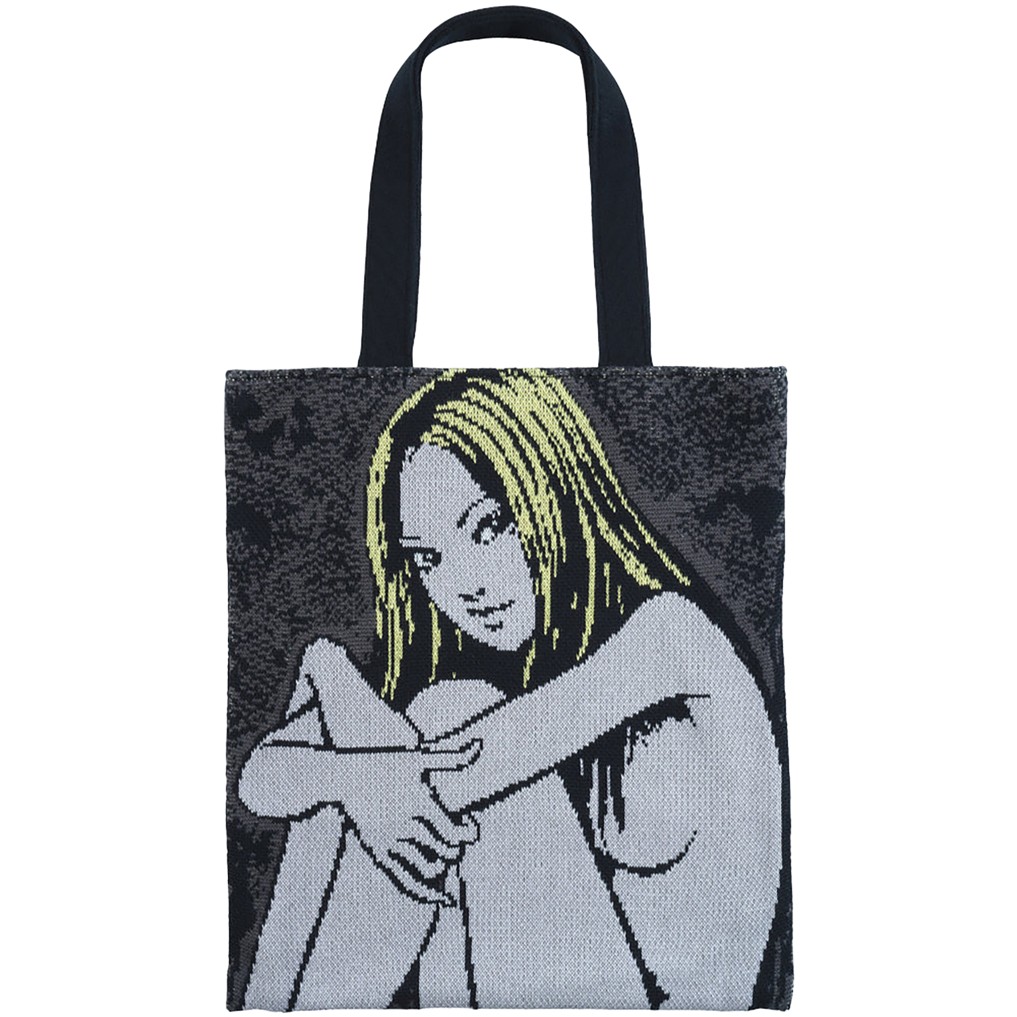 MLE KNIT GANG COUNCIL × Tomie KNIT TOTE BAG "Tomie D"《Planned to be shipped in late December 2025 / Order period is until October 26》