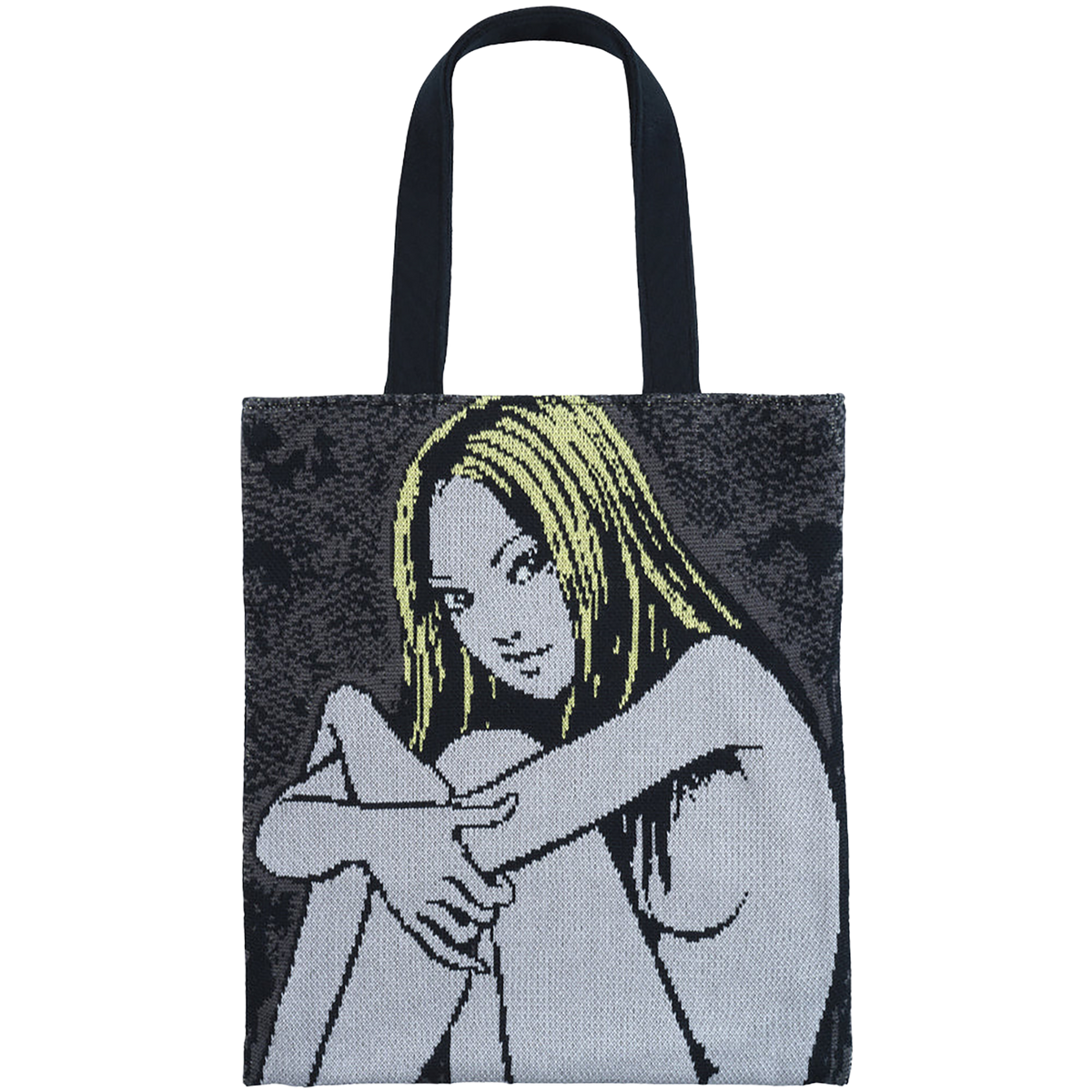 MLE KNIT GANG COUNCIL × Tomie KNIT TOTE BAG "Tomie D"《Planned to be shipped in late December 2025 / Order period is until October 26》