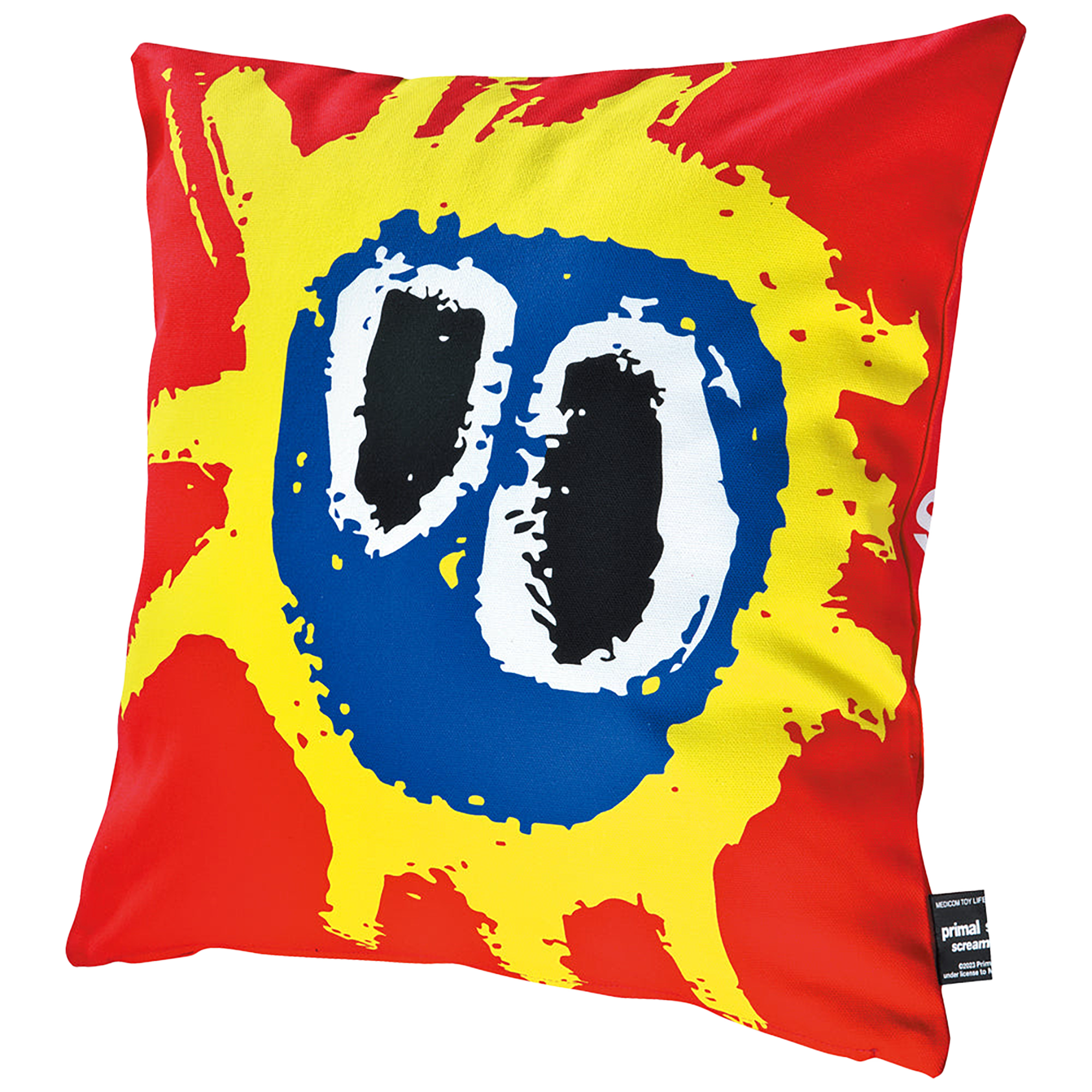 MLE Primal Scream "screamadelica" SQUARE CUSHION "screamadelica"