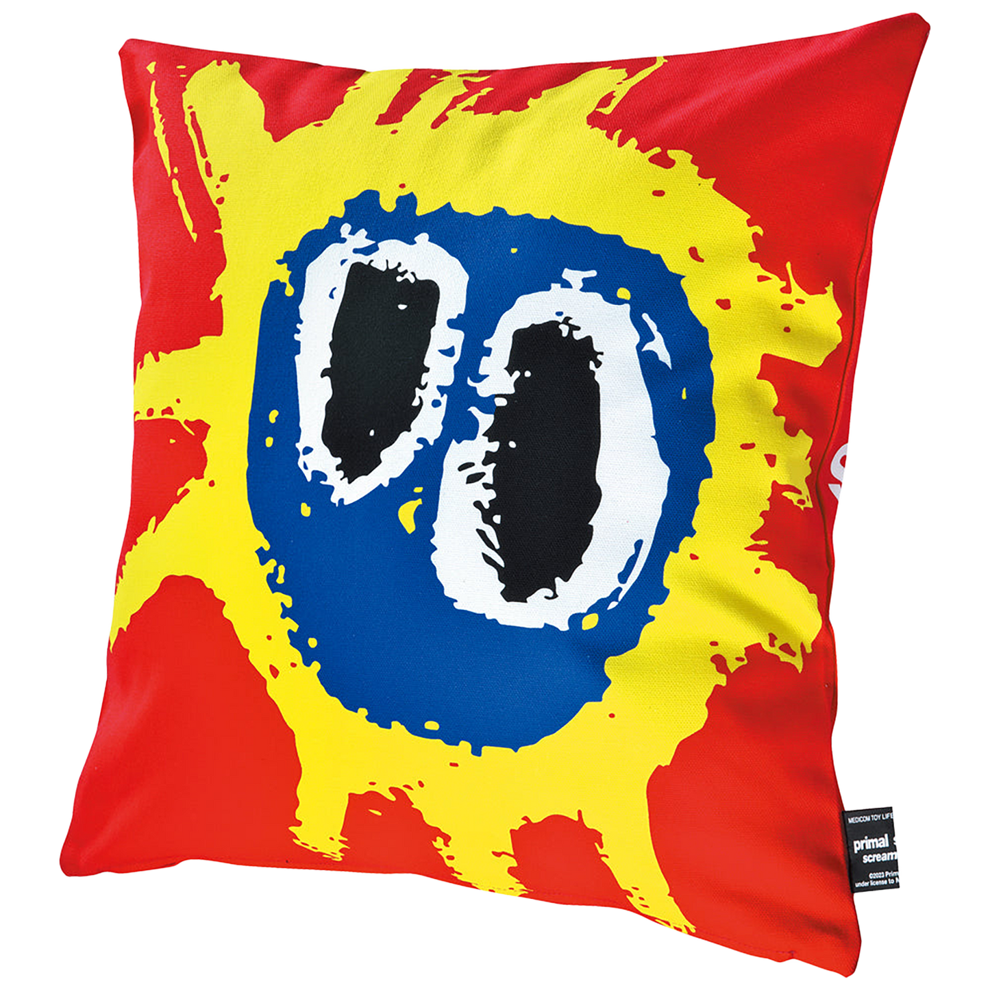 MLE Primal Scream "screamadelica" SQUARE CUSHION "screamadelica"