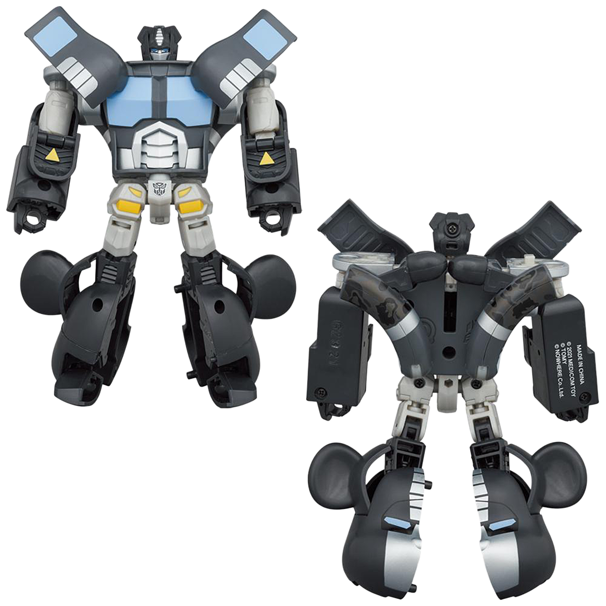 BE@RBRICK × TRANSFORMERS OPTIMUS PRIME BAPE (R) BLACK