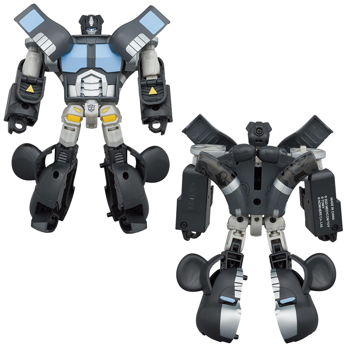 BE@RBRICK × TRANSFORMERS OPTIMUS PRIME BAPE (R) BLACK