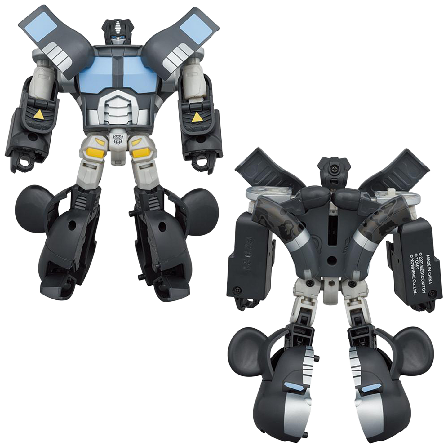 BE@RBRICK × TRANSFORMERS OPTIMUS PRIME BAPE (R) BLACK
