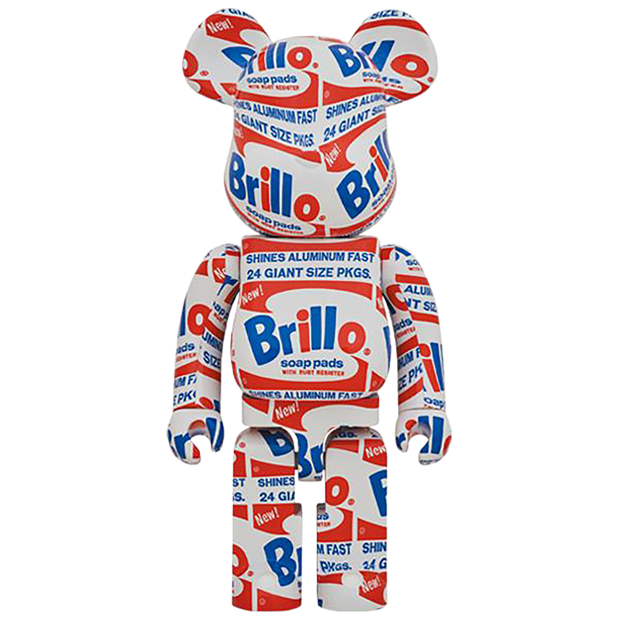 BE@RBRICK 安迪·沃霍尔“布里洛”1000%