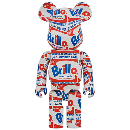 BE@RBRICK ANDY WARHOL "Brillo" 1000%