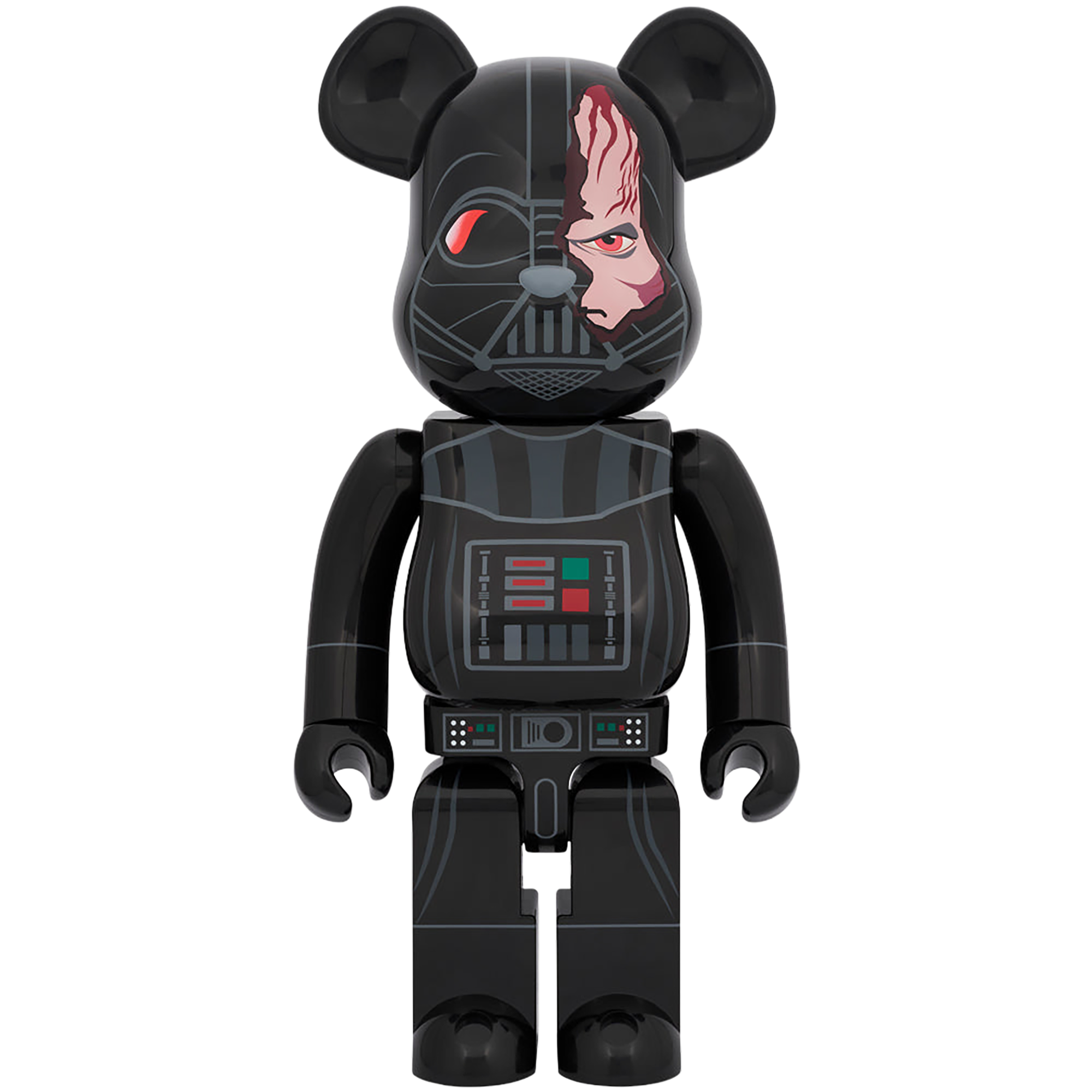 BE@RBRICK DARTH VADER(TM) DAMAGE Ver. (OBI-WAN KENOBI Ver.) 1000％