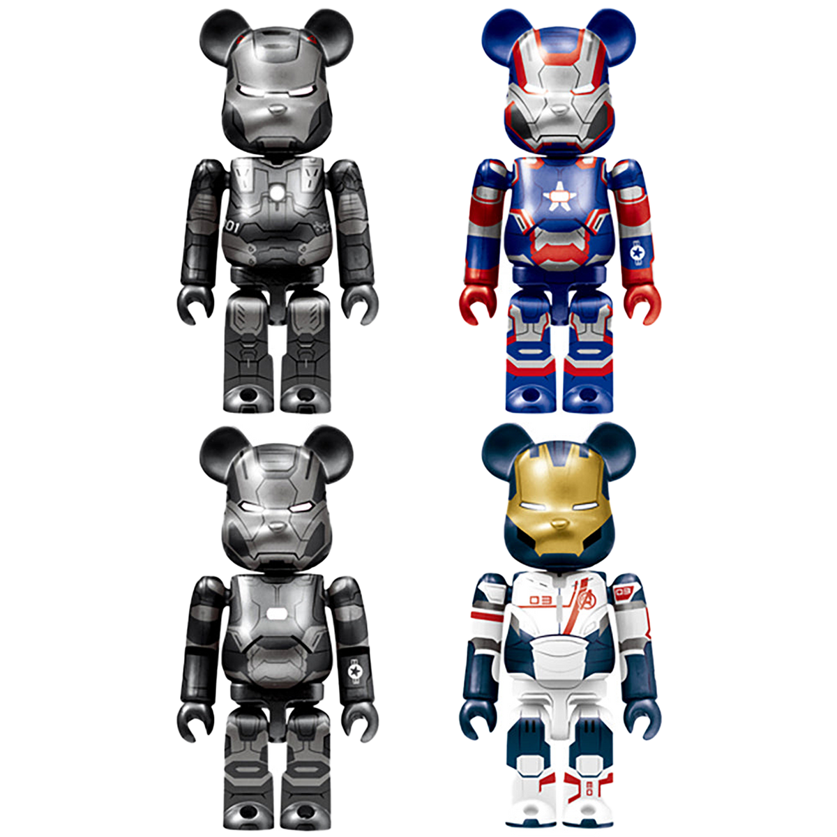 MARVEL INFINITY SAGA 『IRON MAN』／Happyくじ 「BE@RBRICK