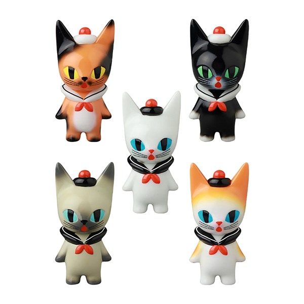 未使用品＆中古品【ぶち猫＆コシェルドゥ】2点セット♡ VAG(VINYL ARTIST GACHA) SERIES 39 my little Teo | MEDICOM TOY