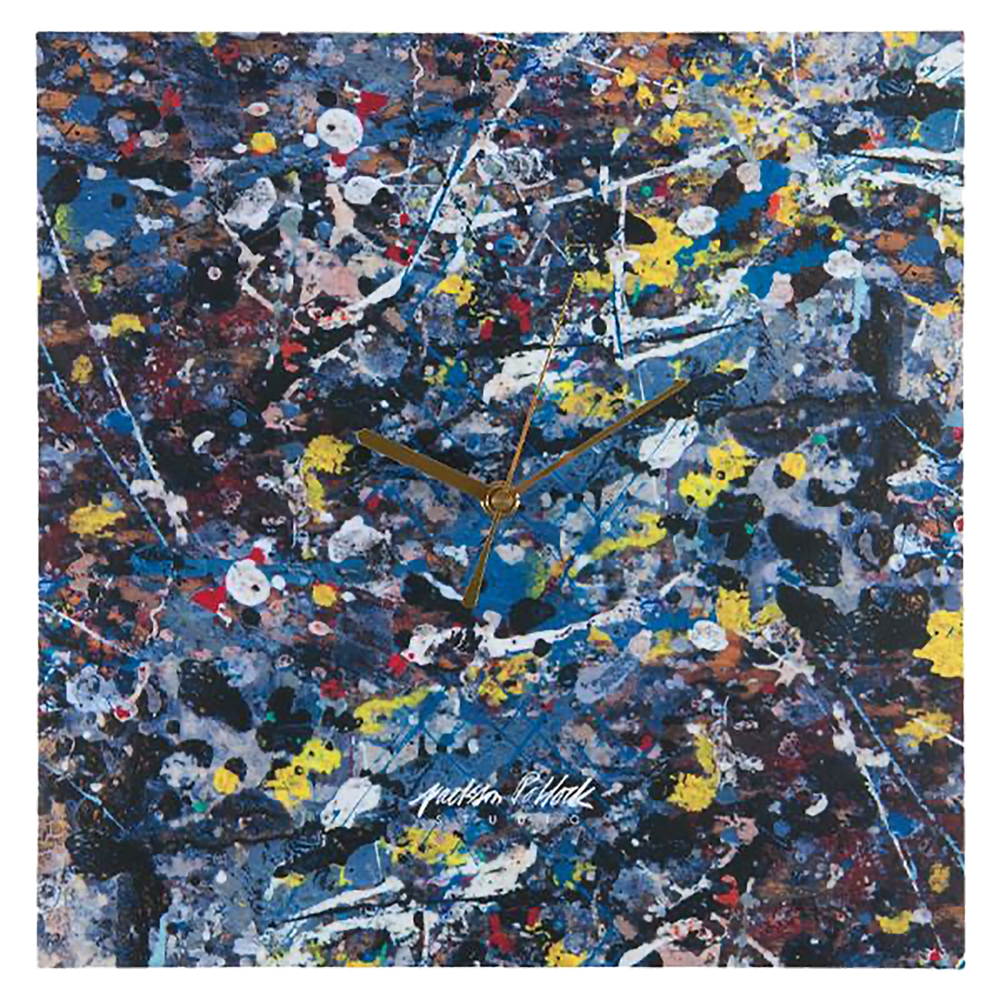 WALL CLOCK “Jackson Pollock Studio” made by KARIMOKU
