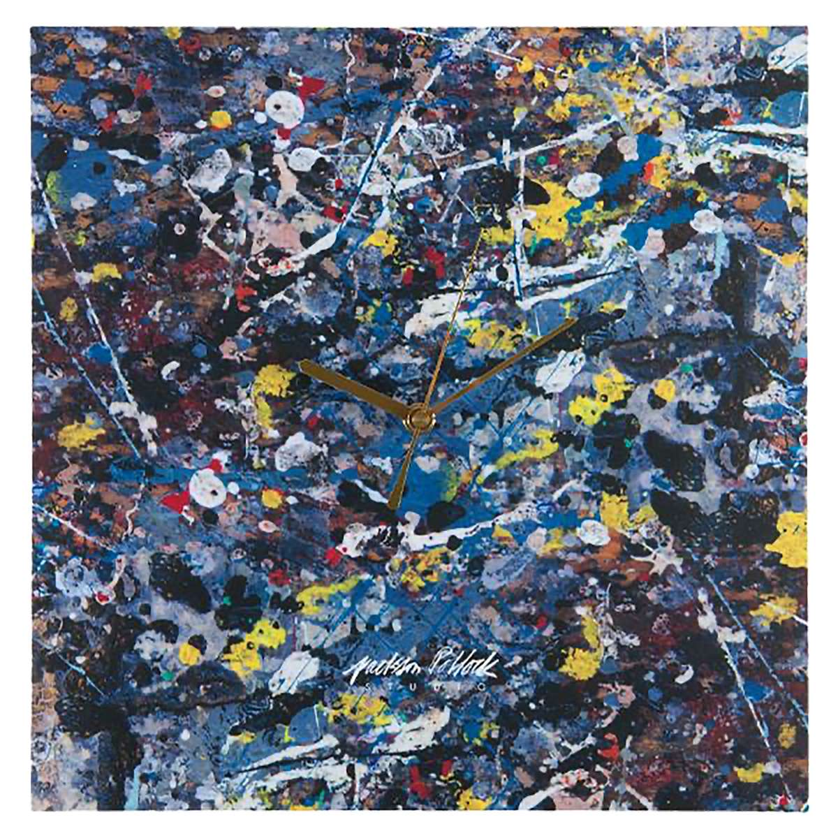 WALL CLOCK “Jackson Pollock Studio” made by KARIMOKU