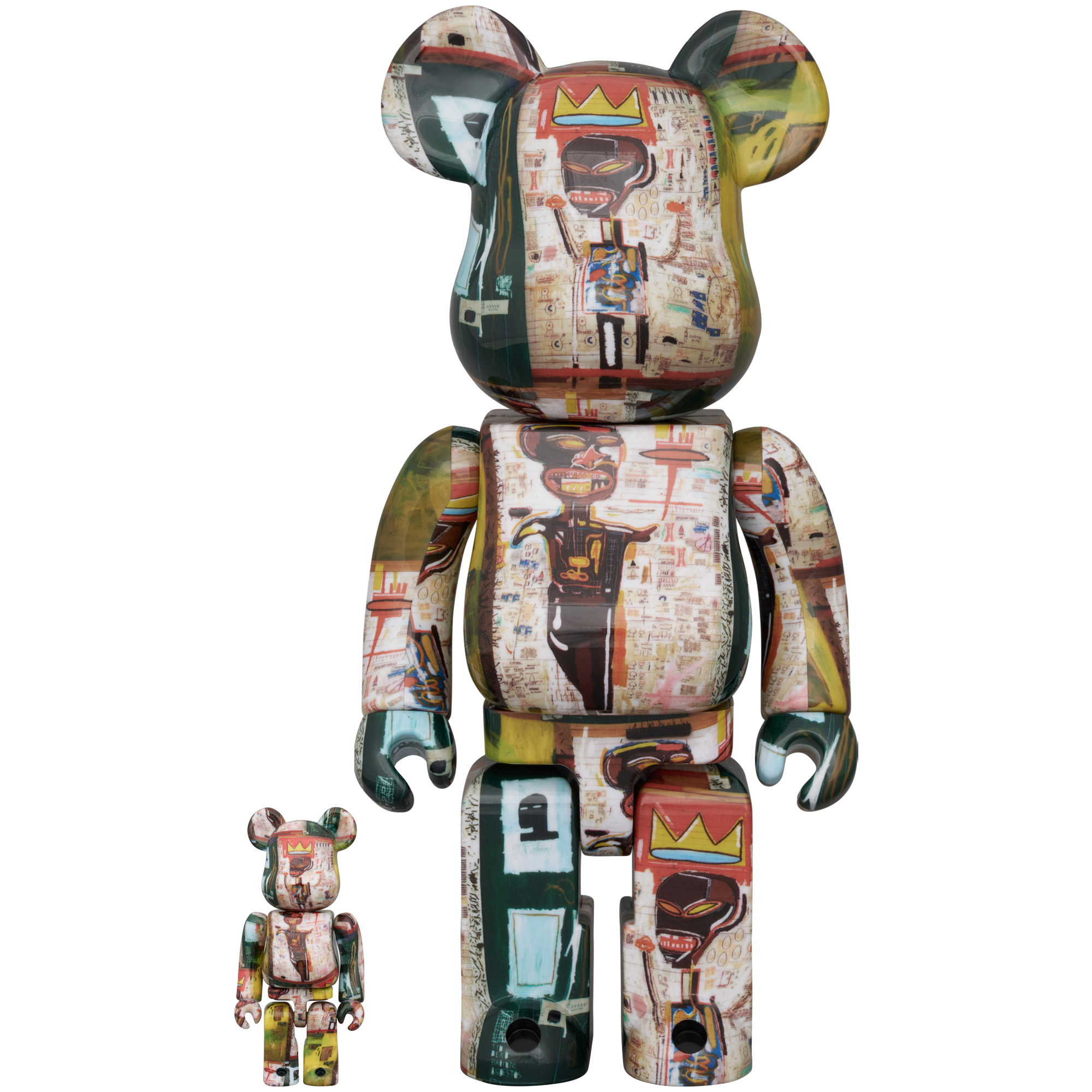 BE@RBRICK JEAN-MICHEL BASQUIAT 14th Ver. 100％ & 400％《2027年3月発売・発送予定 受注期間は11月10日まで》_0