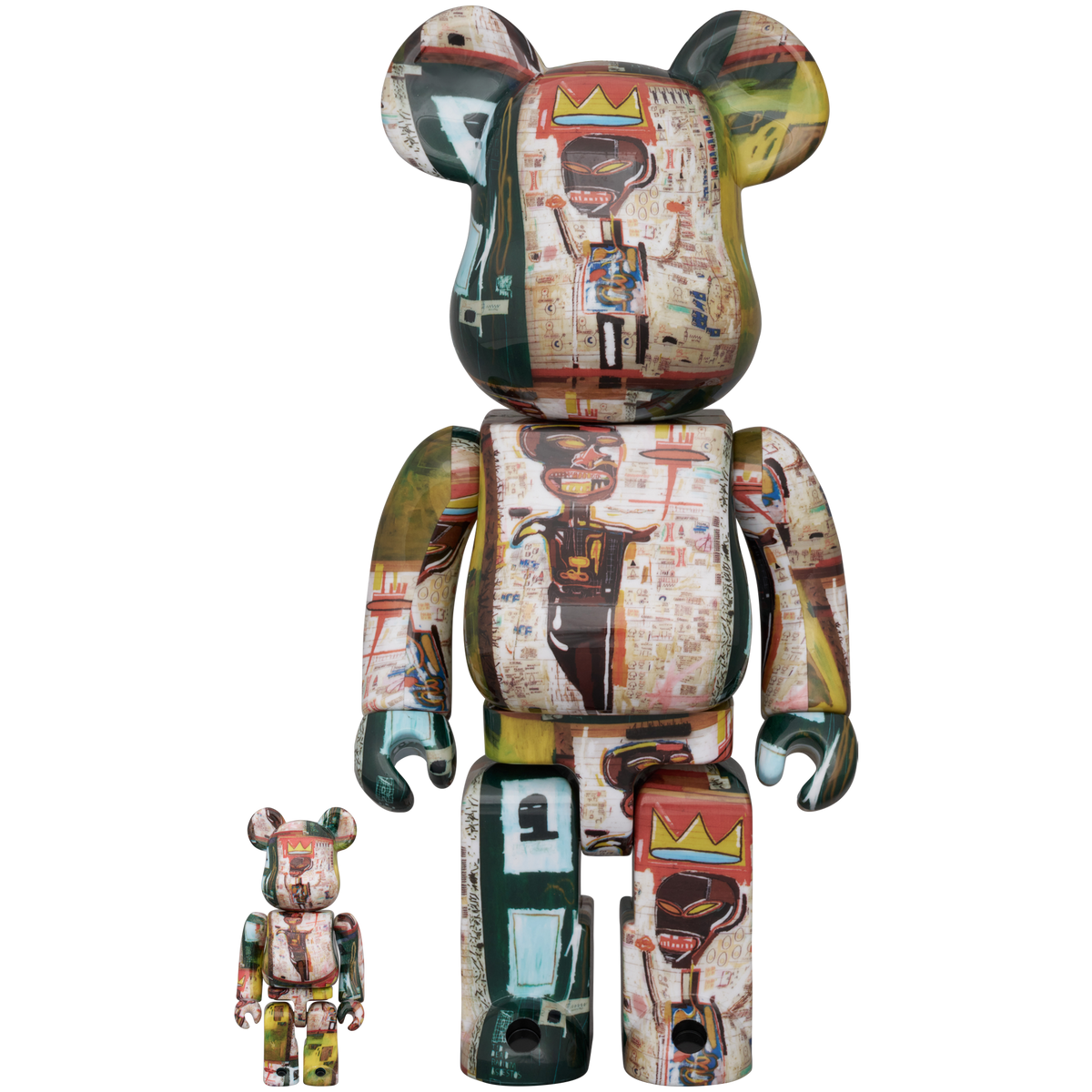 BE@RBRICK JEAN-MICHEL BASQUIAT 14th Ver. 100％ & 400％《2027年3月発売・発送予定 受注期間は11月10日まで》_0