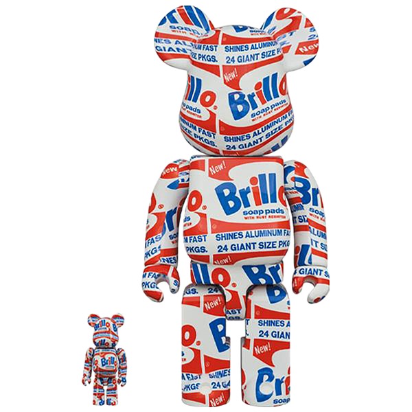 MEDICOM TOY - 【新品未開封】ベアブリック アンディー ウォーホル ブリオ 100％&400％ BE@RBRICK ANDY WARHOL 