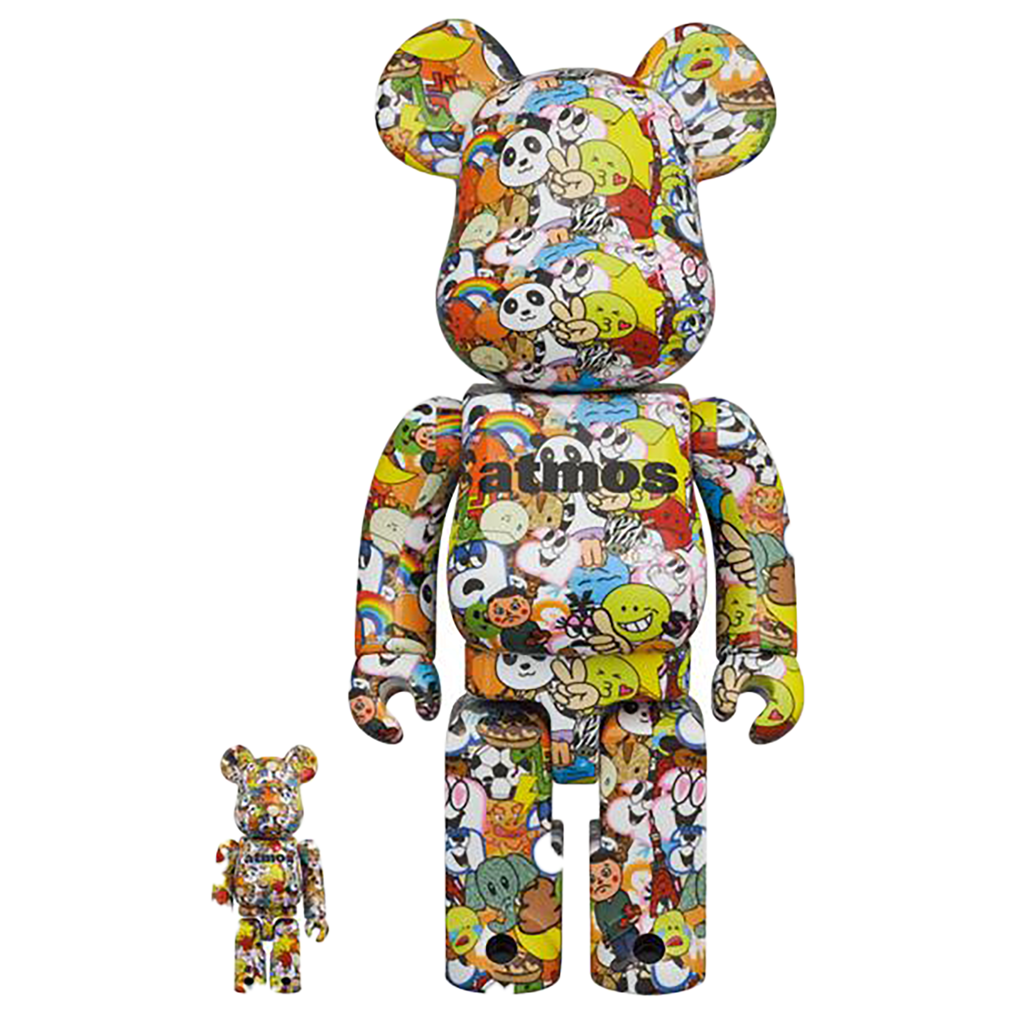 BE@RBRICK atmos EMOJI 100％ & 400％