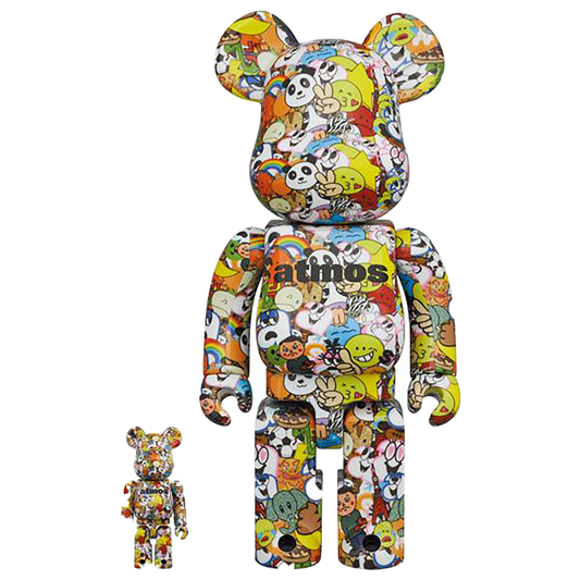 BE@RBRICK atmos 表情符号 100% 和 400%