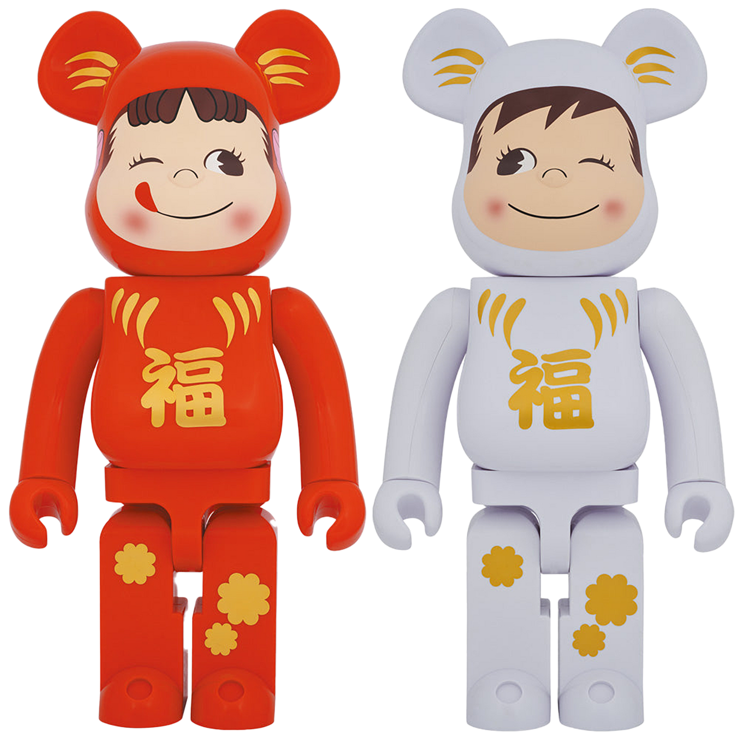 BE@RBRICK Daruma Peko-chan / Poko-chan 1000％