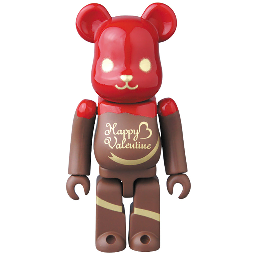 2017 Valentine BE@RBRICK Chocolat Framboise Ver.100％_0