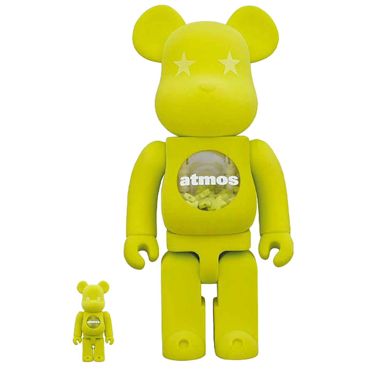 BE@RBRICK atmos × LACOSTE 100％ & 400％
