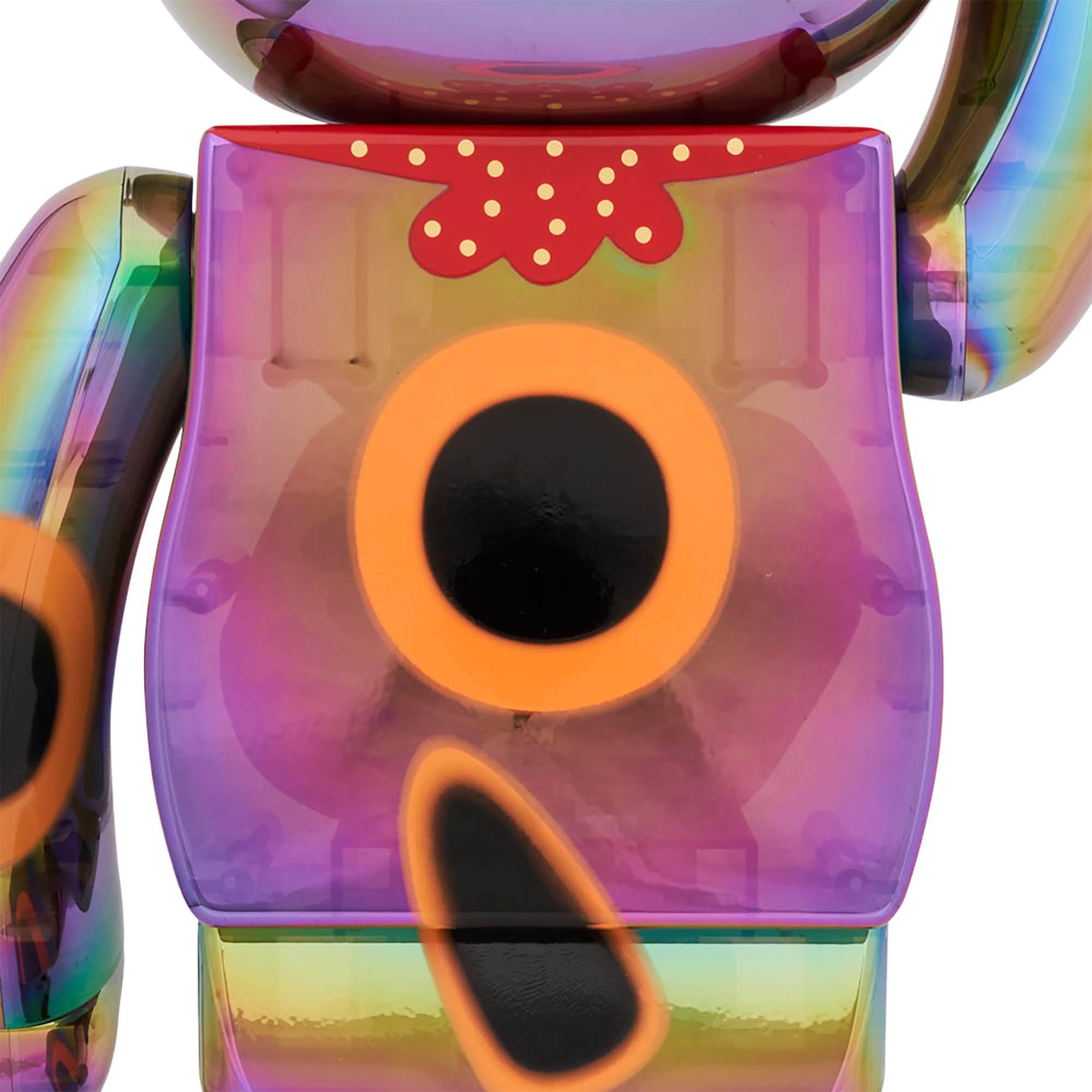 BE@RBRICK 招财猫好运千万亮黑色透明电镀 1000%