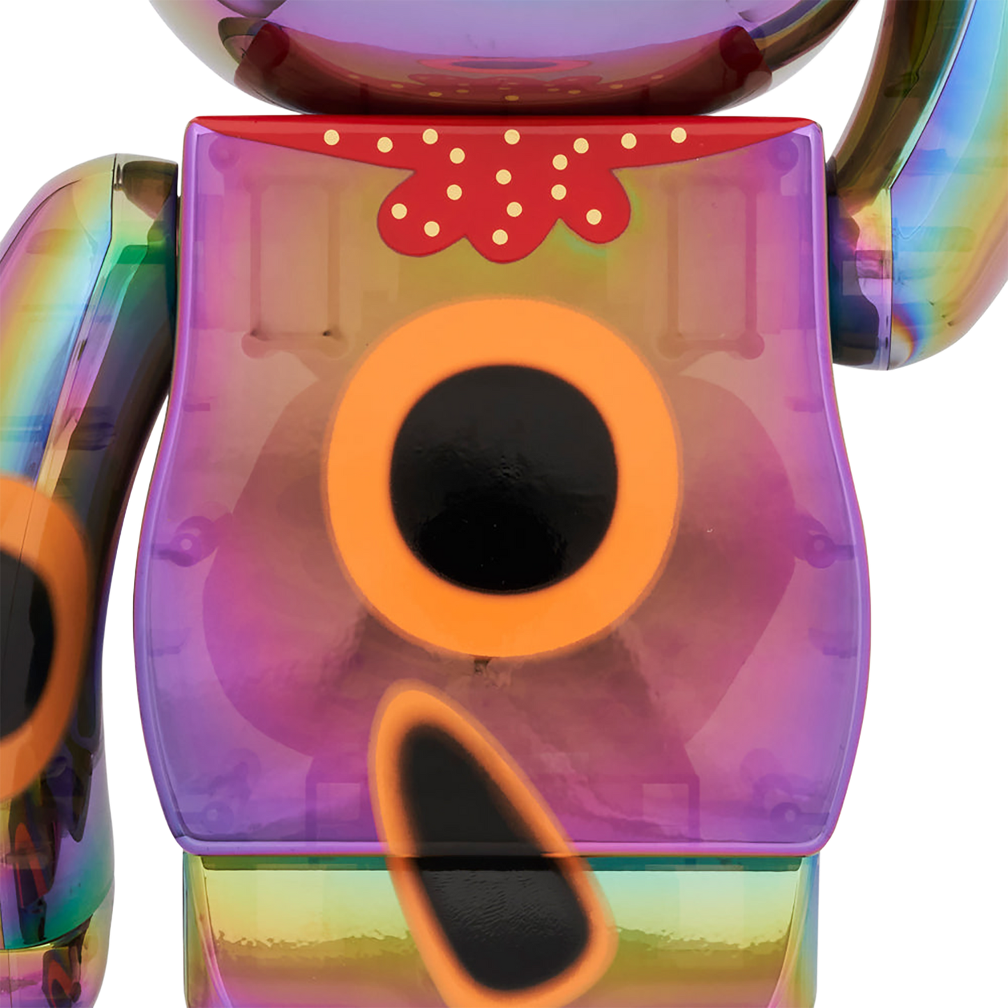 BE@RBRICK 招财猫好运千万亮黑色透明电镀 1000%