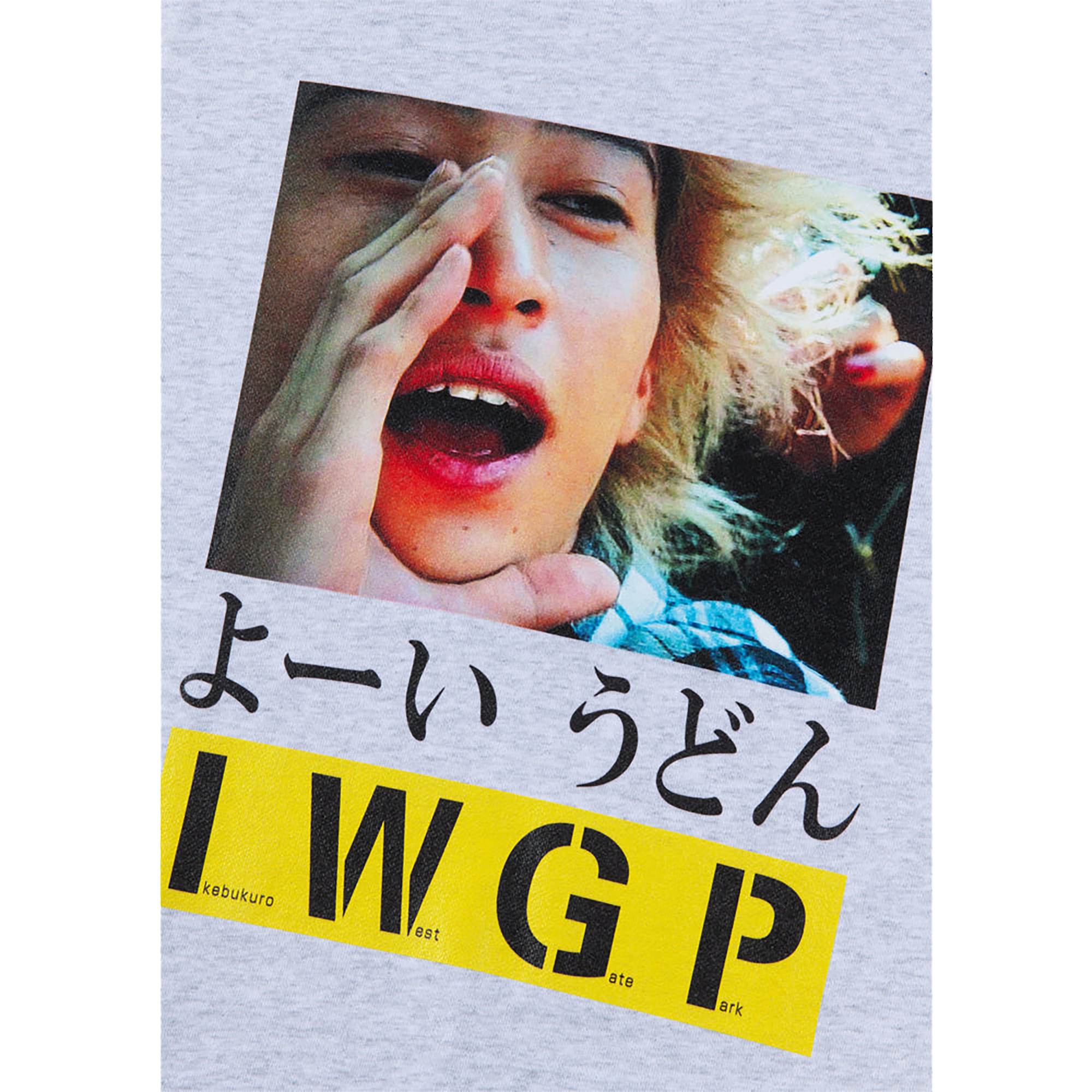 MLE×I.W.G.P. PHOTO MESSAGE SWEATSHIRT "YooiUdon"《Planned to be shipped in late December 2024 / Order period is until October 10》
