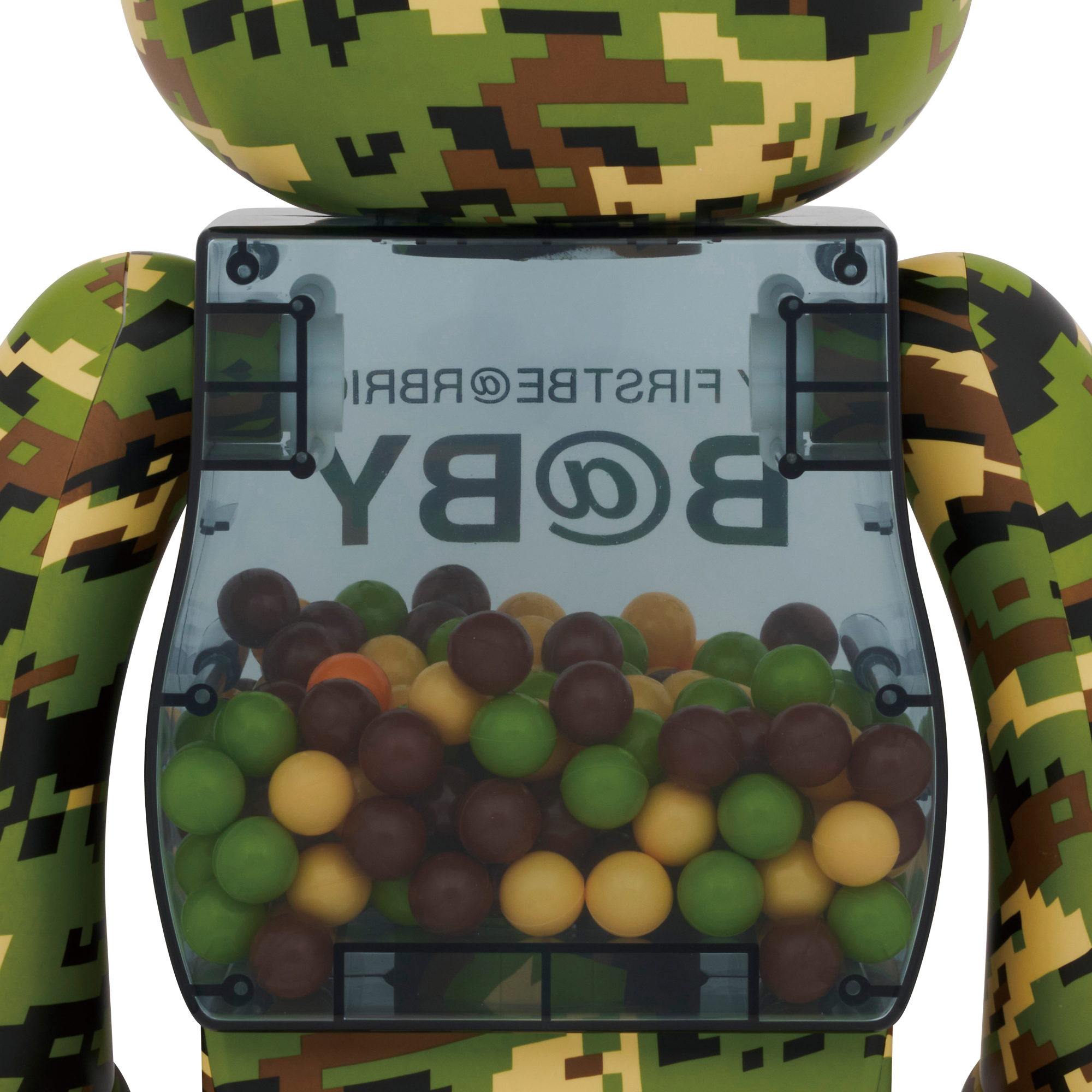 MY FIRST BE@RBRICK B@BY DIGITAL CAMO Ver. 1000％