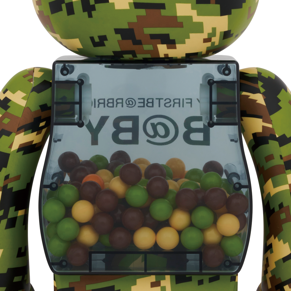 MY FIRST BE@RBRICK B@BY DIGITAL CAMO Ver. 1000％