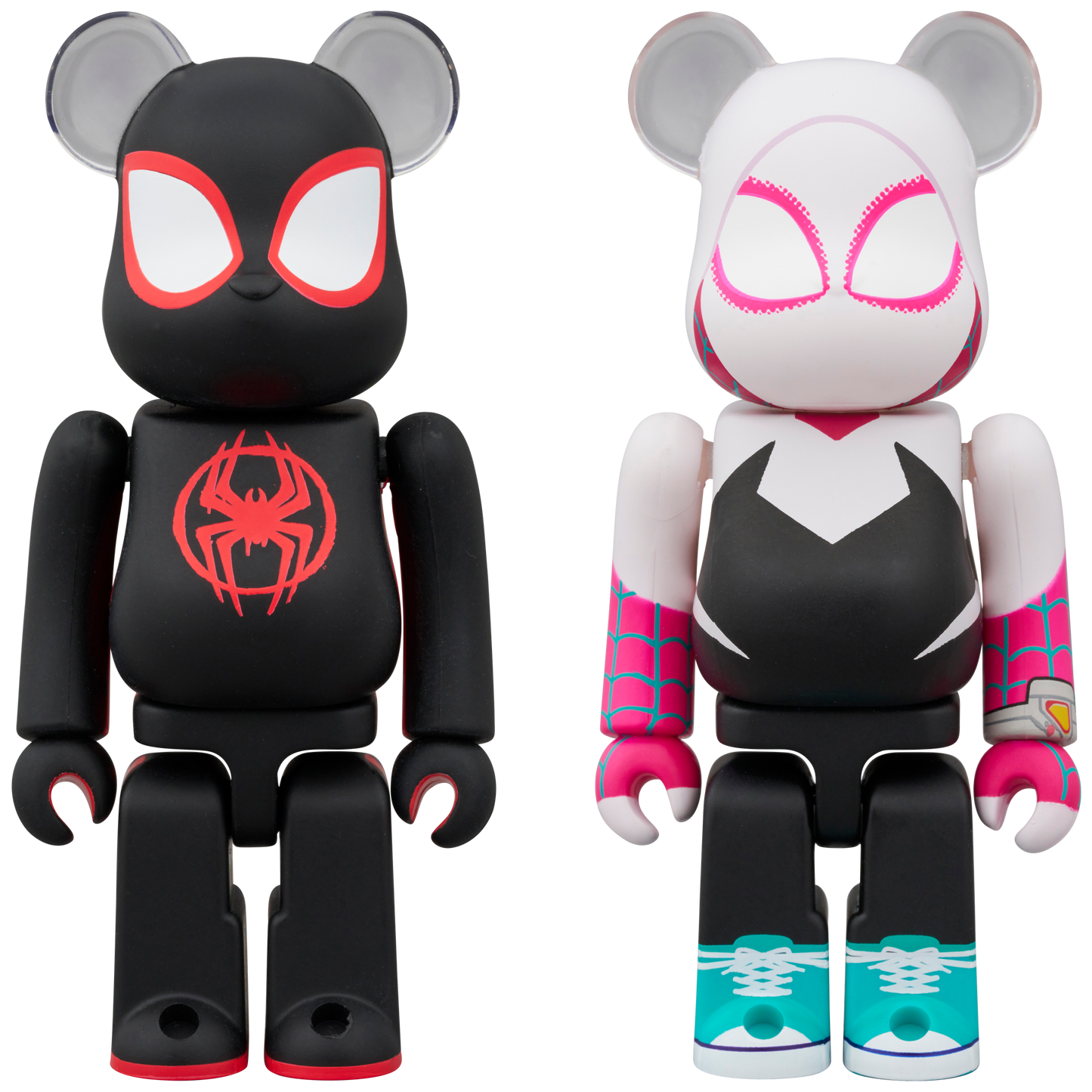 BE@RBRICK SPIDER-MAN(Miles Morales) & SPIDER-GWEN 2PCS SET
