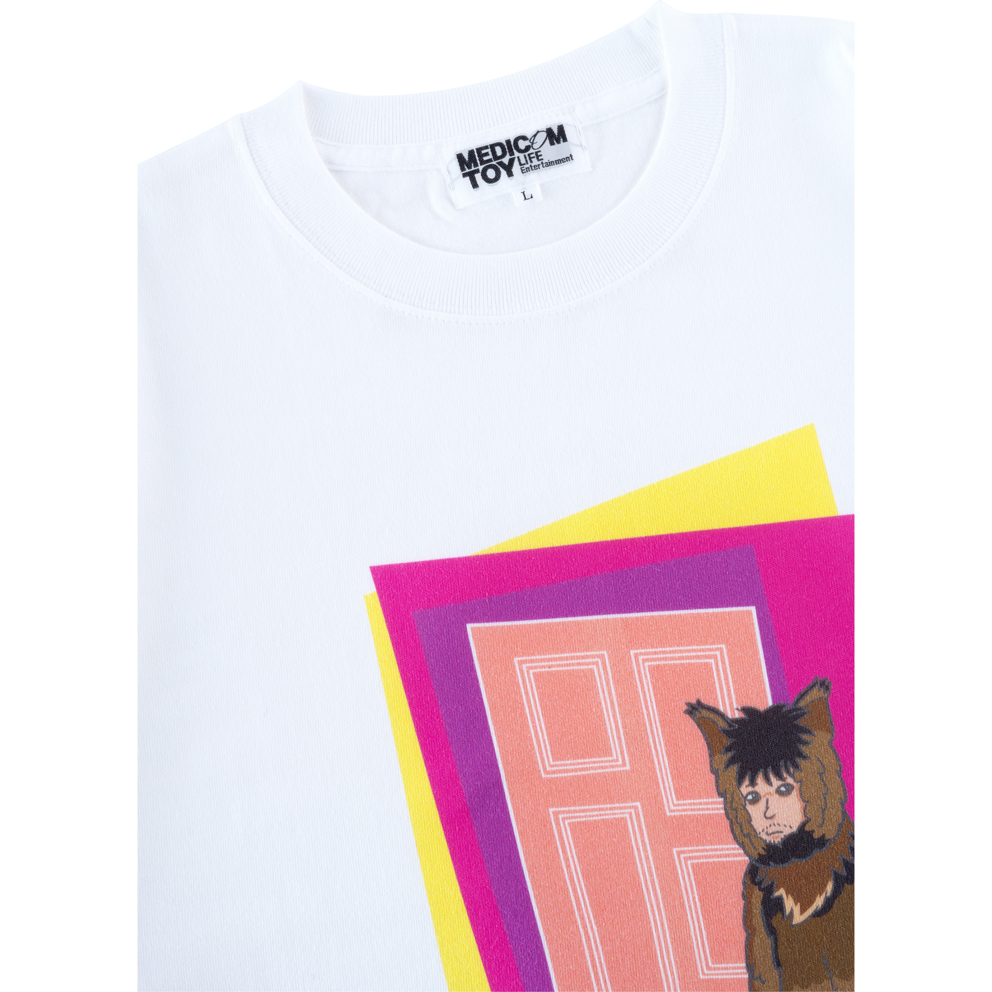 MLE HASHIZUME YUYA × THE Oliver 狗，（GOSH！！）这款蓍草 MOVIE TEE “Door and Oliver”