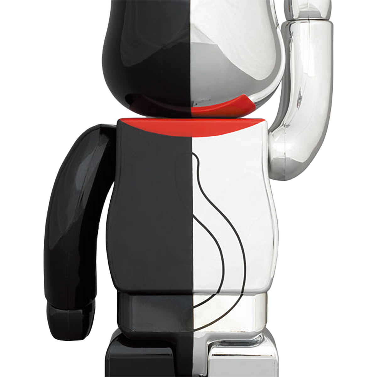 BE@RBRICK Manekineko Silver×Black 100％ & 400％