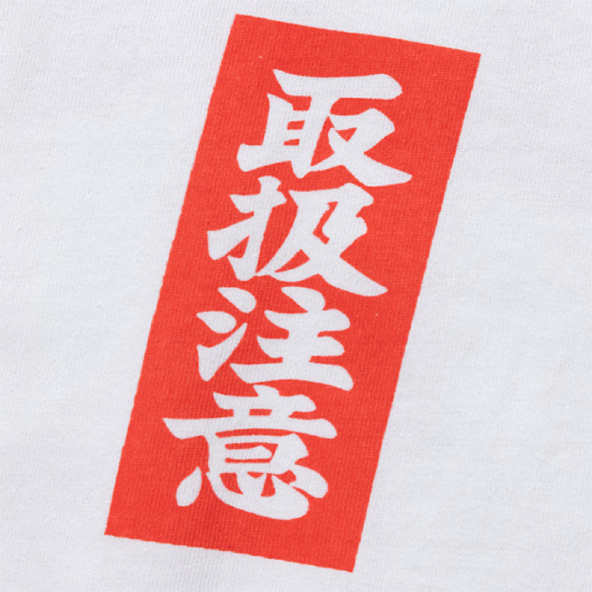 小心搬运整个 T 恤