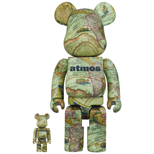 BE@RBRICK atmos 老化地图 100% 和 400%
