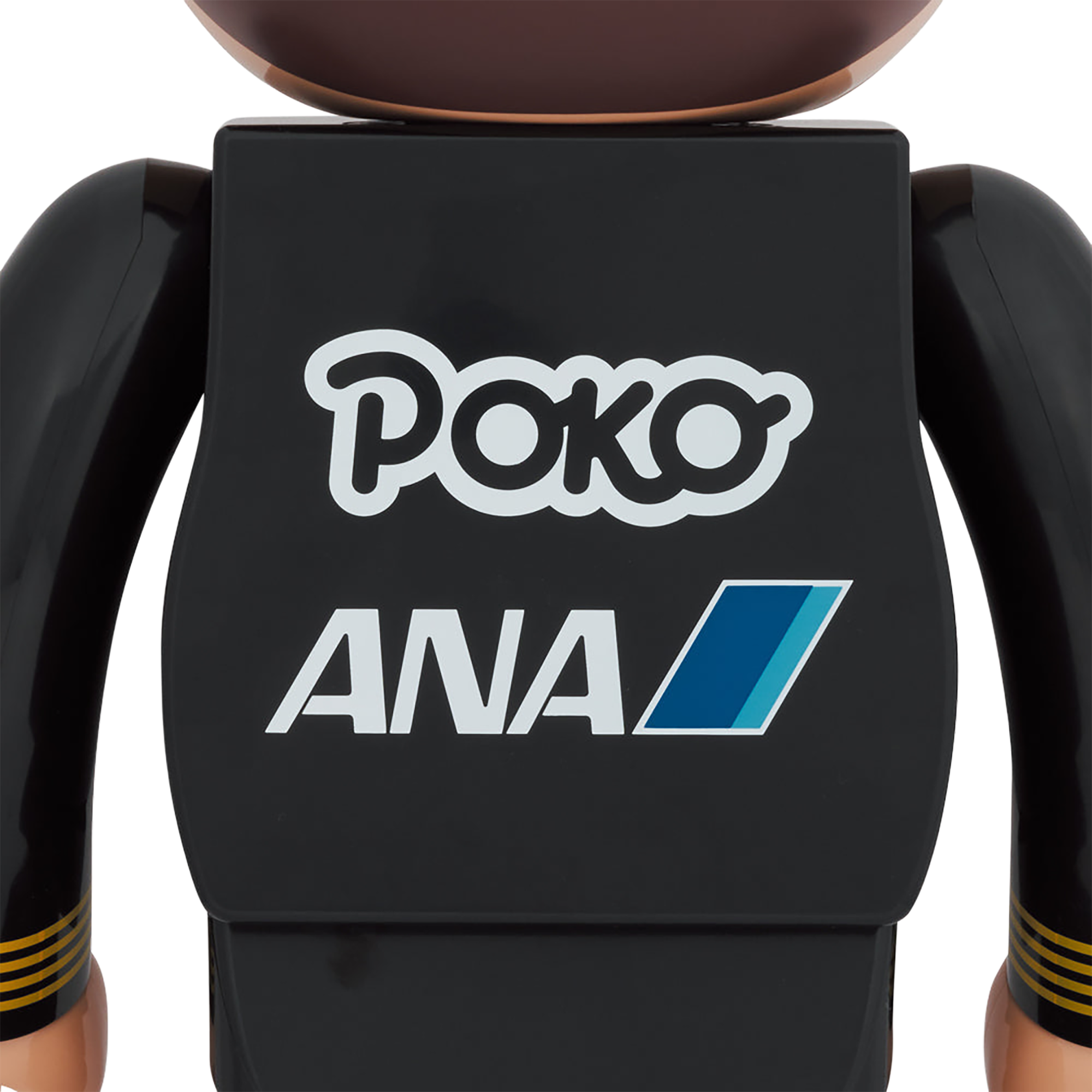 <ANA Original> BE@RBRICK for ANA CAPTAIN Poco-chan & CA 第 10 代 Peco-chan 1000% 2 件套