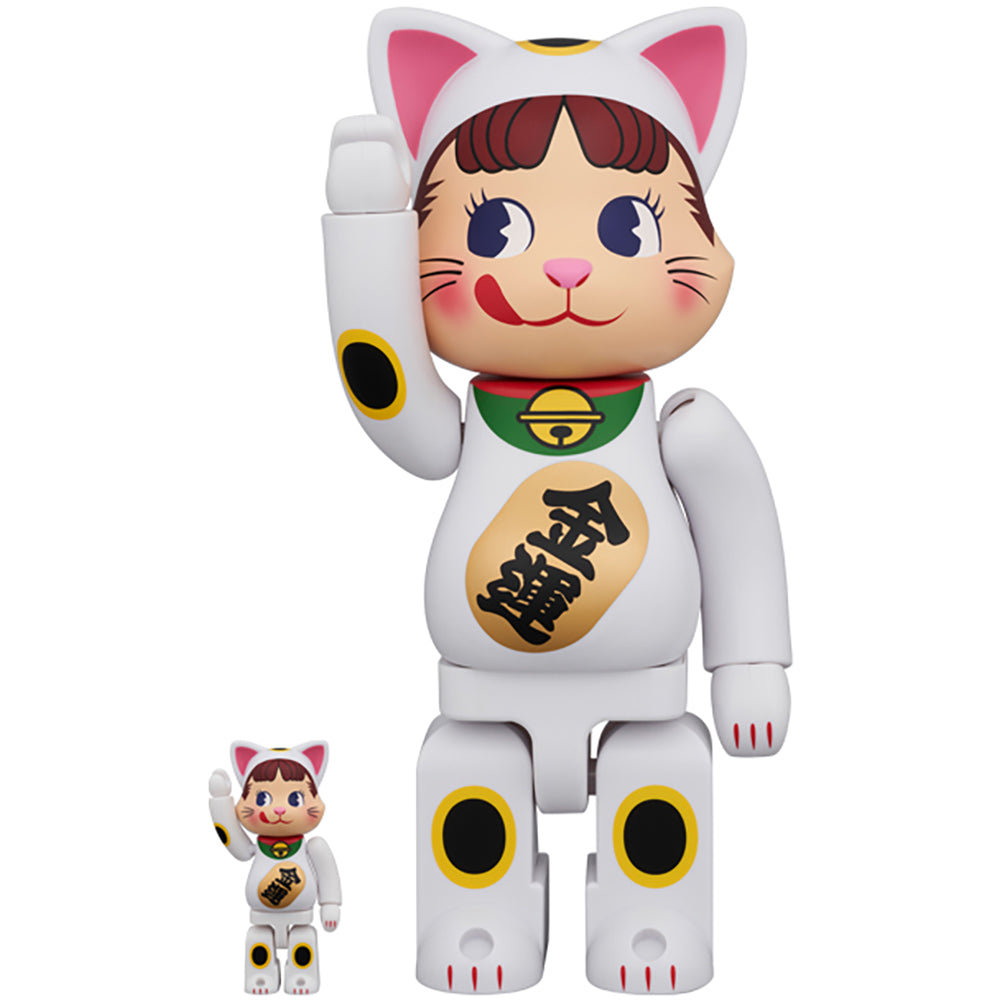 NY@BRICK 招き猫 ペコちゃん 100％ & 400％_0