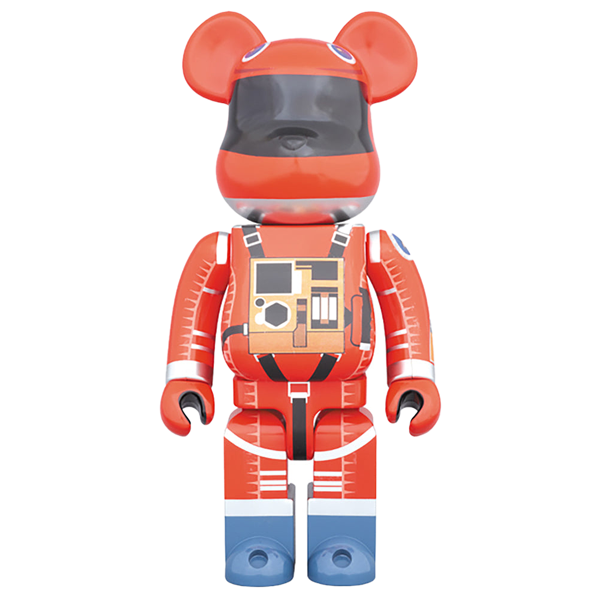 BE@RBRICK SPACE SUIT ORANGE Ver.1000％