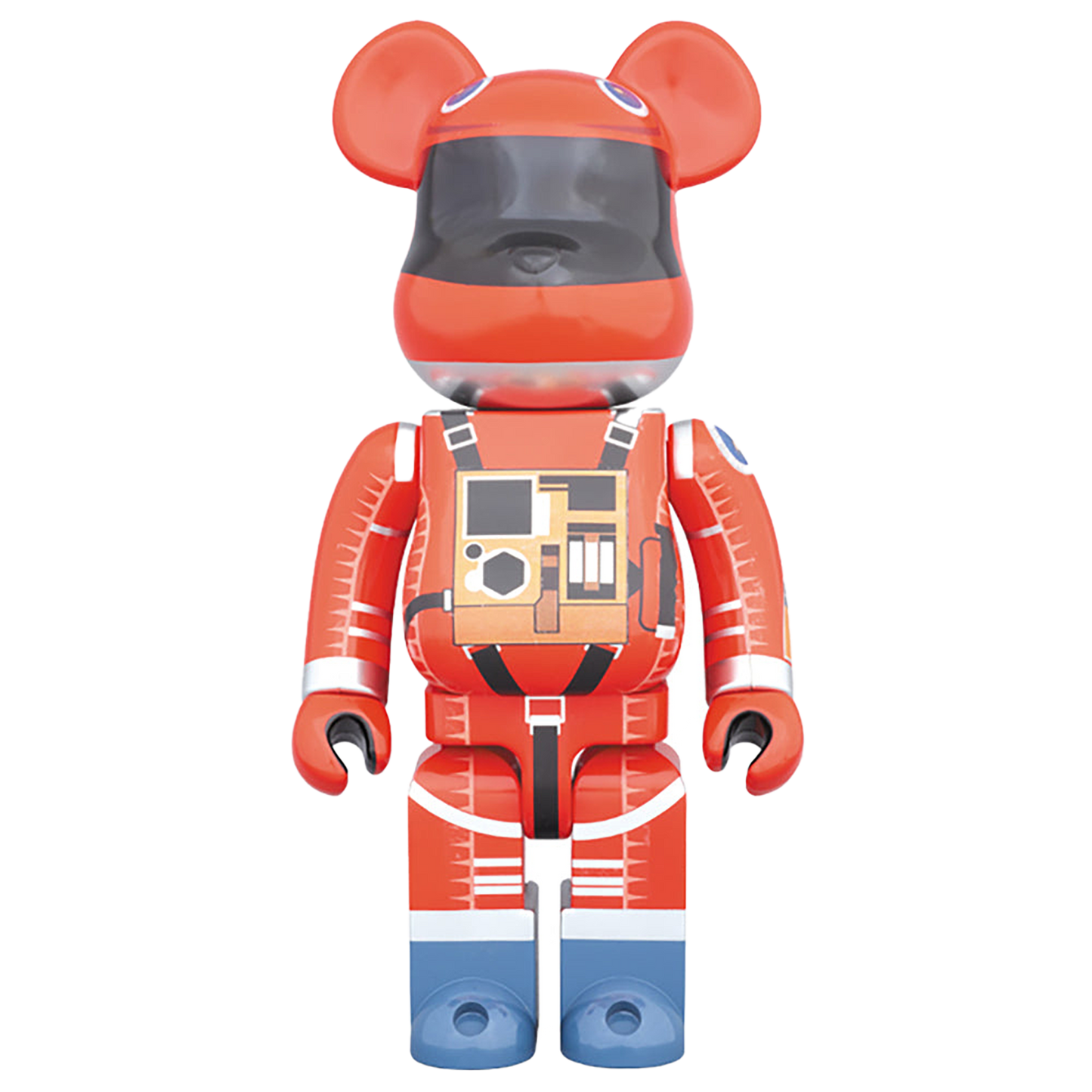 BE@RBRICK SPACE SUIT ORANGE Ver.1000％