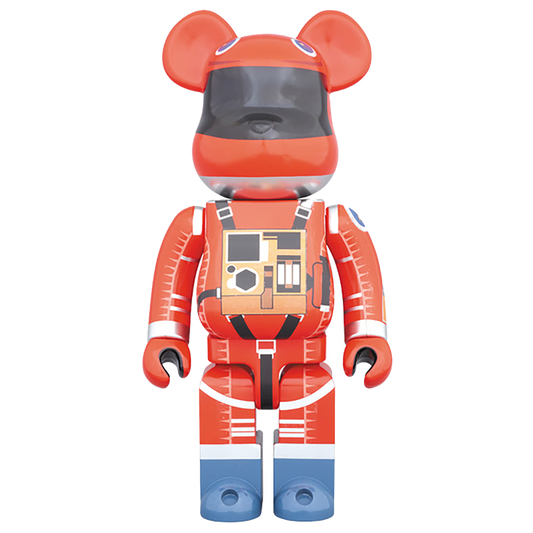 BE@RBRICK SPACE SUIT ORANGE Ver.1000％