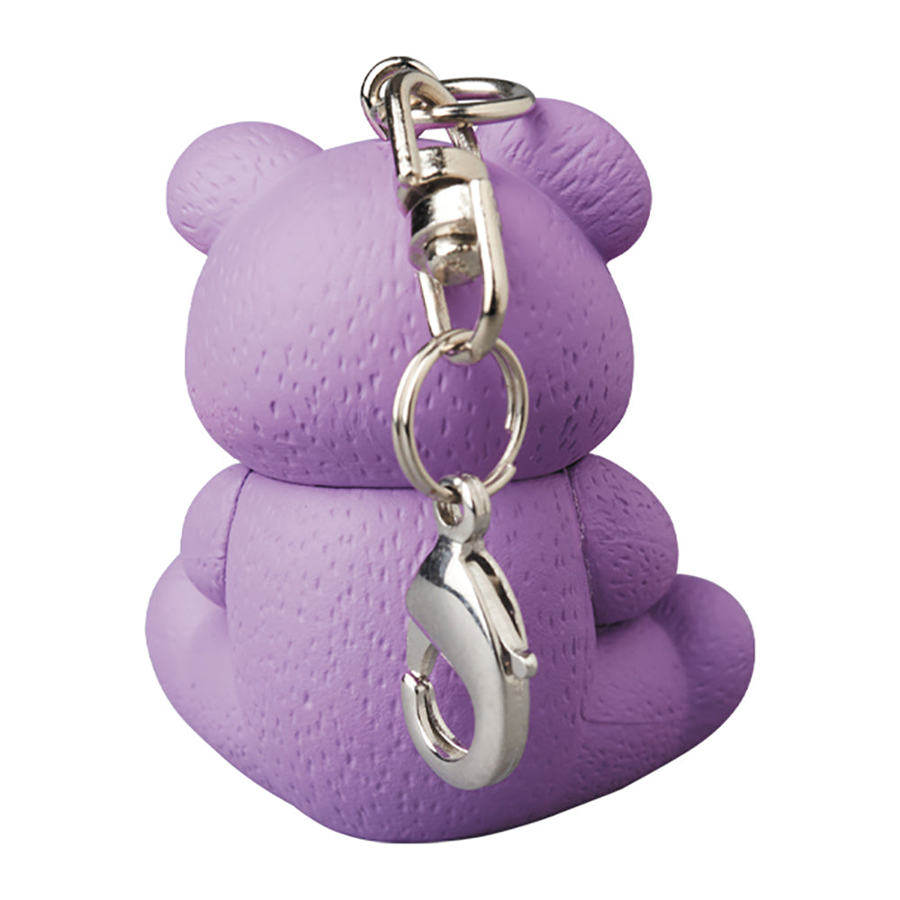 KEYCHAIN UNDERCOVER BEAR MOSSGREEN／LAVENDER／CREAM_2