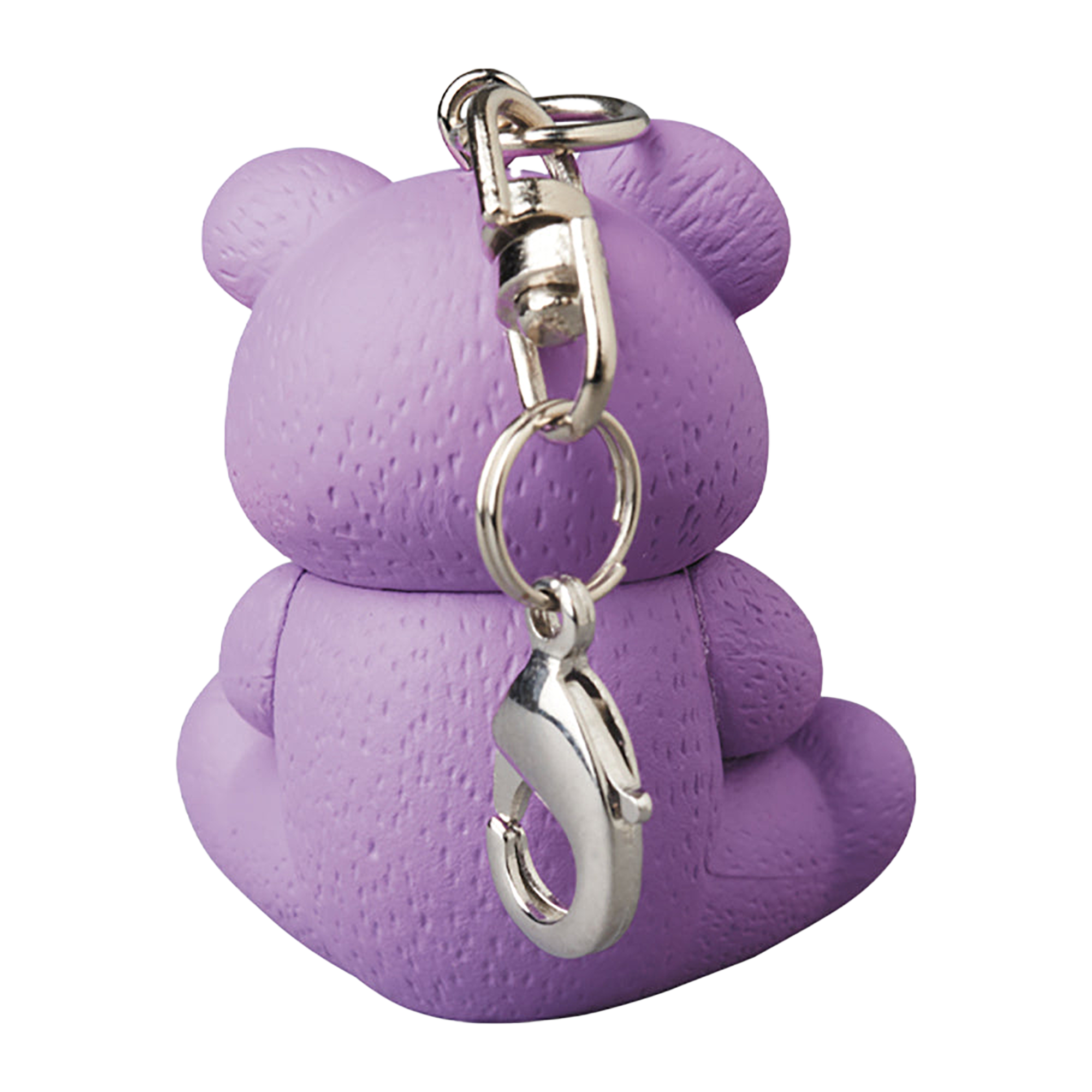 KEYCHAIN UNDERCOVER BEAR MOSSGREEN／LAVENDER／CREAM