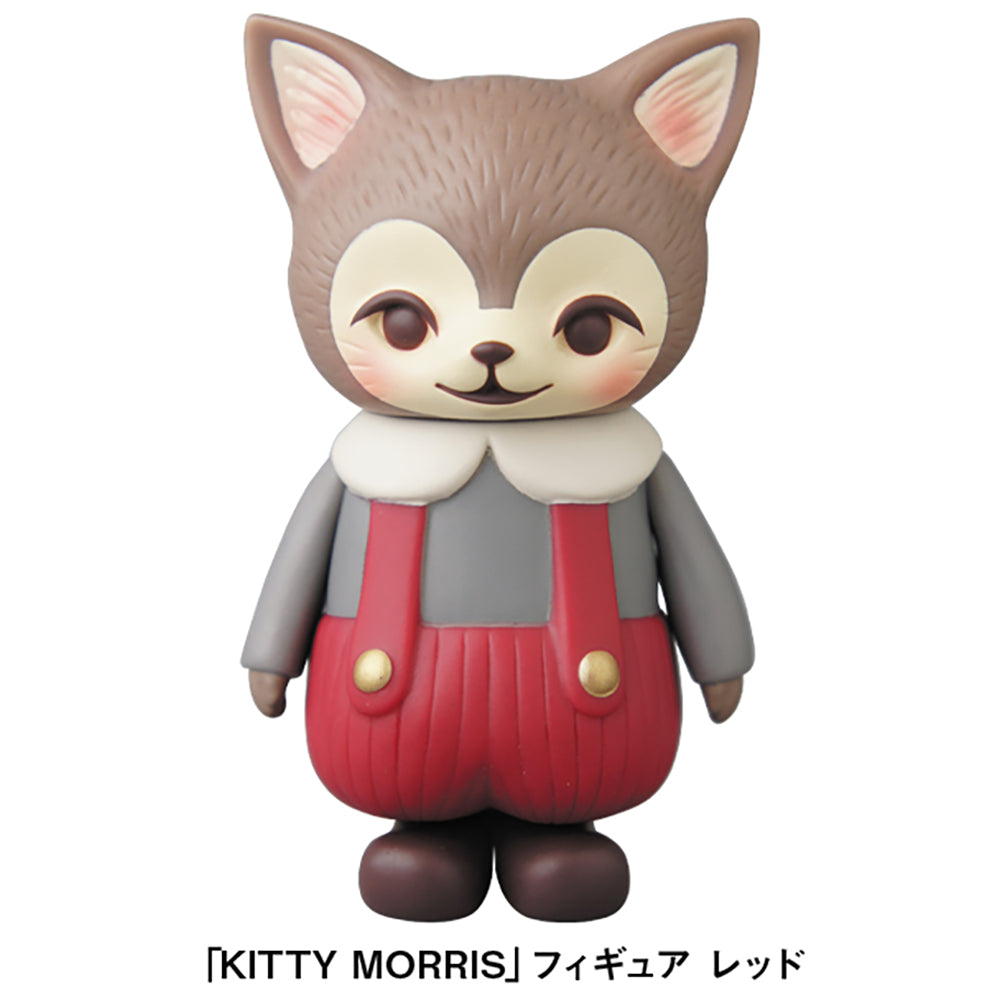 つのがはえた猫「MORRIS」 フレーム切手 ポストカード & A4クリアファイルセット、KITTY MORRISセット(限定カラー/レッド) 限定200個、KITTY MORRISセット(限定カラー/グリーン) 限定200個_3