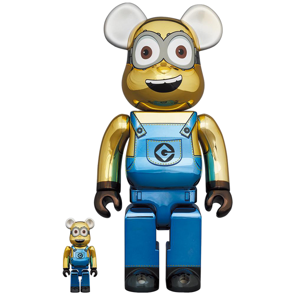 BE@RBRICK DAVE CHROME Ver. 100％ & 400％ | MEDICOM TOY OFFICIAL STORE