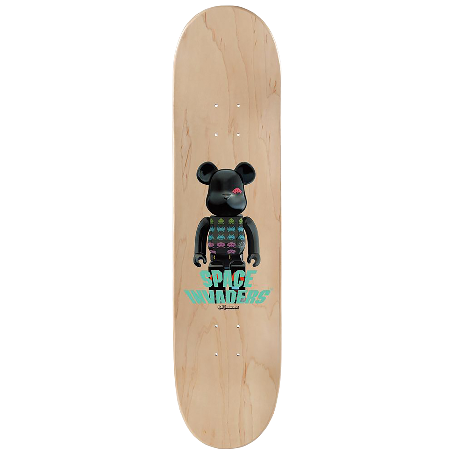 MLE SPACE INVADERS SERIES BE@RBRICK SKATEBOARD