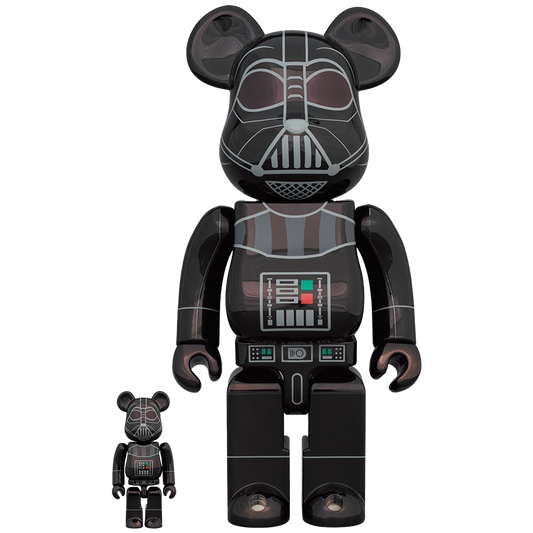 BE@RBRICK DARTH VADER(Rogue One Ver.) Chrome Ver.100% & 400%
