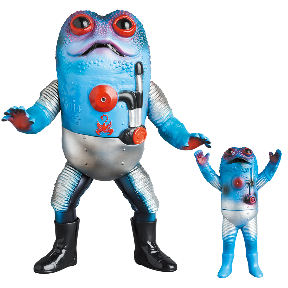 Gamaboiler(New color)＋Mini Sofubi (from Kamen Rider V3)《Planned to be shipped in late Dec. 2022 / Orders can be placed until September 30th》
