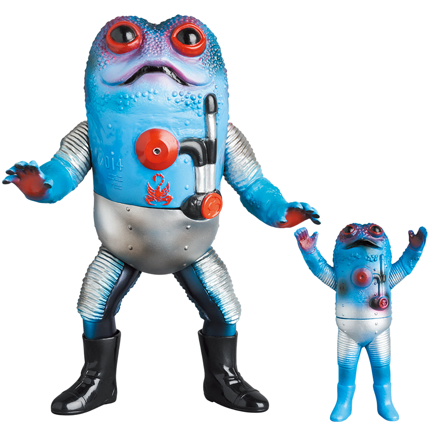 Gamaboiler(New color)＋Mini Sofubi (from Kamen Rider V3)《Planned to be shipped in late Dec. 2022 / Orders can be placed until September 30th》