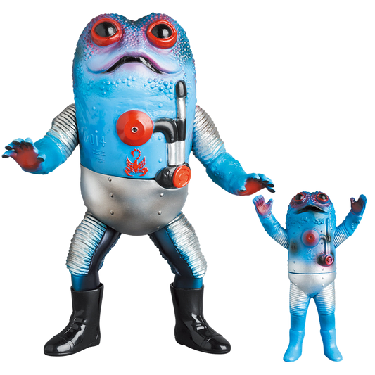 Gamaboiler(New color)＋Mini Sofubi (from Kamen Rider V3)《Planned to be shipped in late Dec. 2022 / Orders can be placed until September 30th》