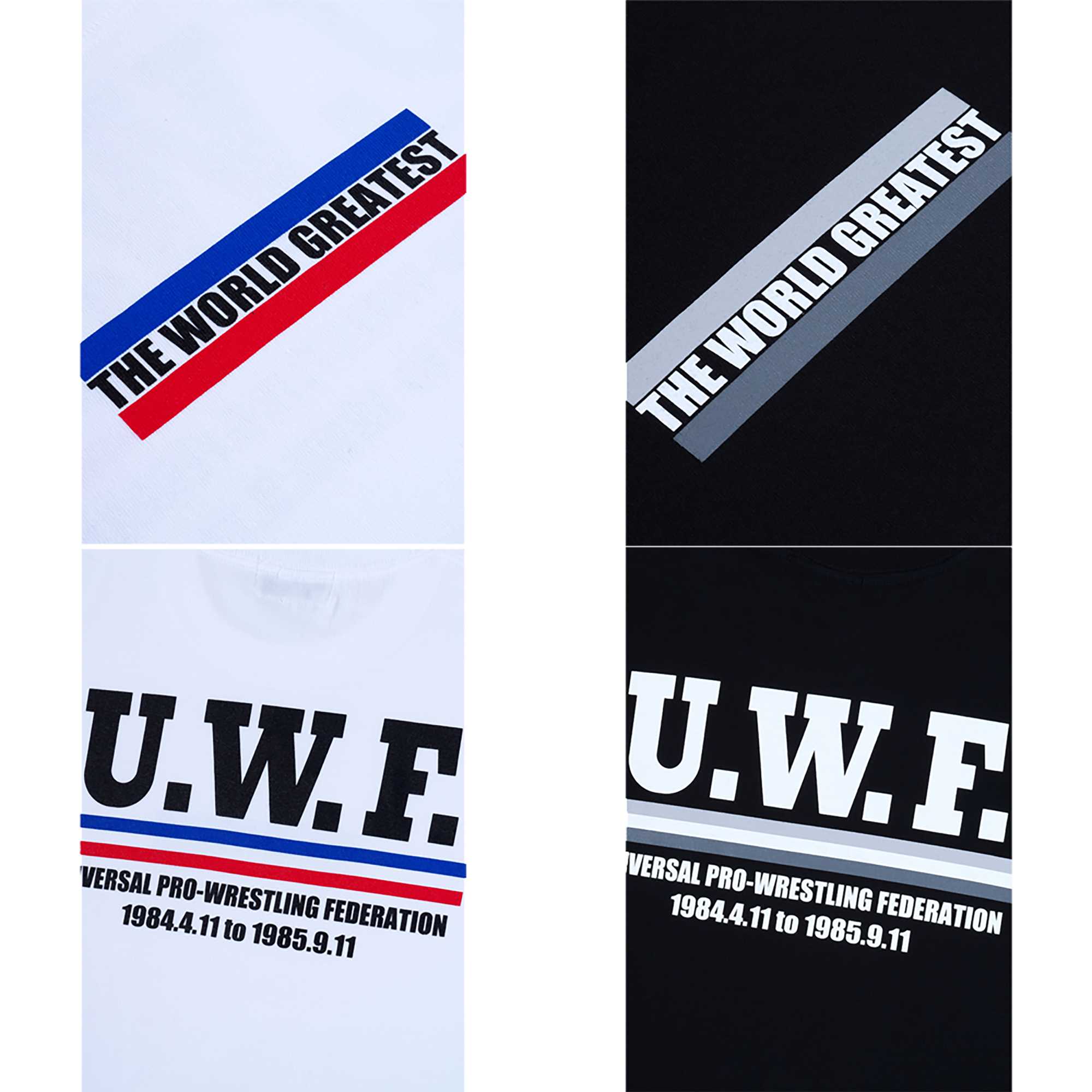 MLE U.W.F. T-SHIRTS THE WORLD GREATEST《Planned to be shipped in late April 2026》